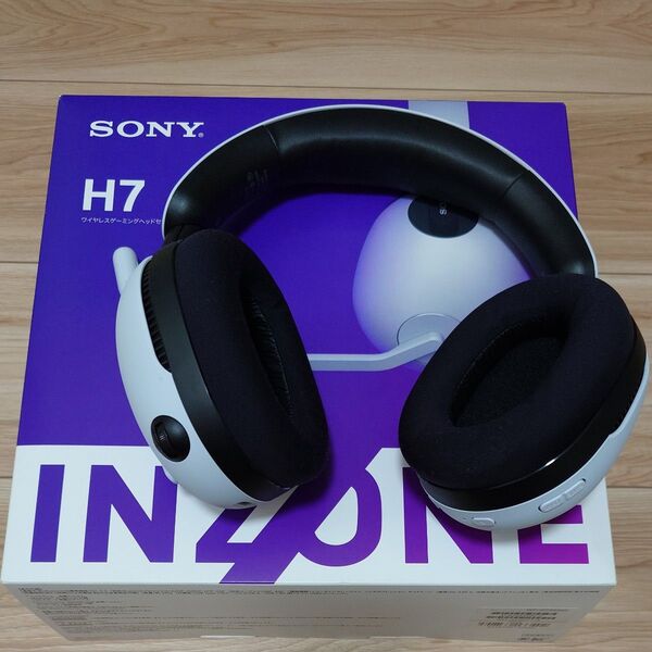 SONY INZONE H7 ワイヤレスゲーミングヘッドセット ホワイト