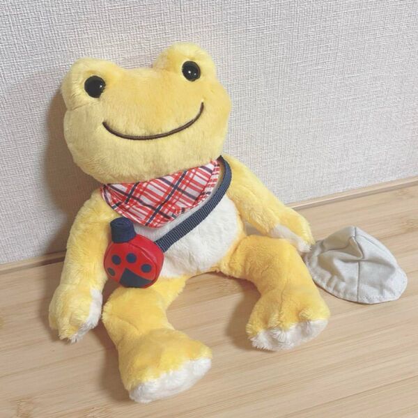 Pickles the Frog かえるのピクルス おひさまピクニック 黄色 イエロー カエル ぬいぐるみ
