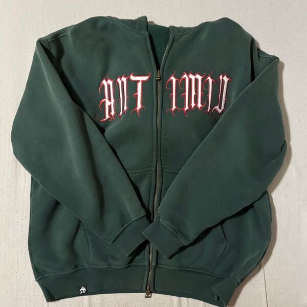 ANTIMID ジップパーカー L