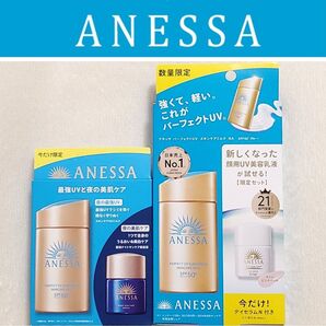 アネッサ パーフェクトUV スキンケアミルク NA トライアルセット & パーフェクトUV スキンケアミルク + デイセラム 限定