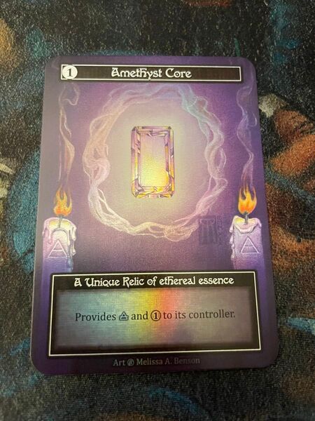 Sorcery tcg Amethyst Core foil