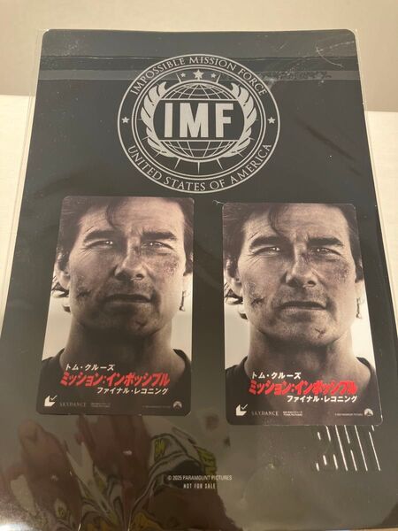 使用済★ミッションインポッシブルファイナル・レコニング前売券特典 ムビチケカード