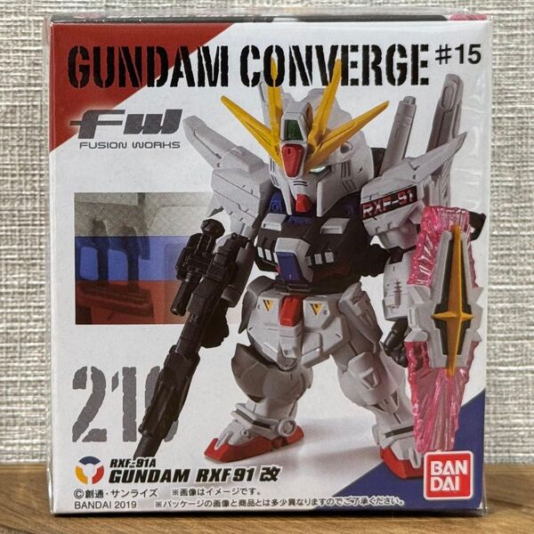 【箱未開封発送】 ガンダム コンバージ 210 ガンダムRXF91改 シルエットガンダム改