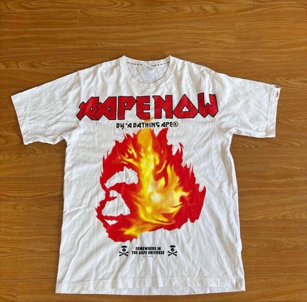 最終価格 BAPE 半袖Tシャツ XL A BATHING APE ア・ベイシング・エイプ STA ベイプ マイロ