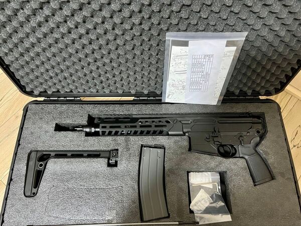 Salvo Precision MCX SPEAR LT 10.5inch CSAW GBBR Black RealMarking