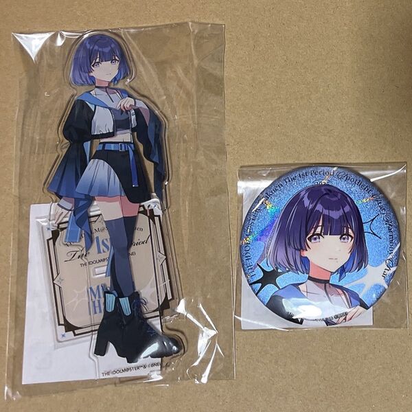 学園アイドルマスター 学マス 秦谷美鈴 The 1st Period アクリルスタンド 缶バッジ