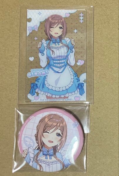 姫崎莉波 学マス 学園アイドルマスター ポップアップストア popup 缶バッジ アクリルカード