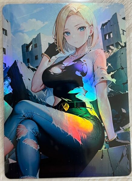 ドラゴンボール 人造人間18号 美少女セクシー ウラシク ACGカード