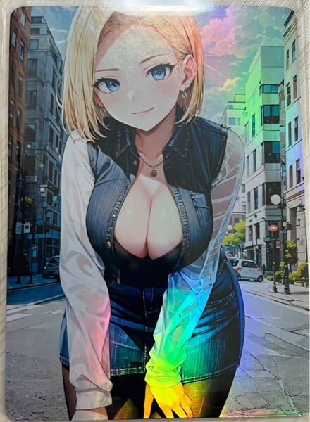 ドラゴンボール 人造人間18号 美少女セクシー ウラシク ACGカード