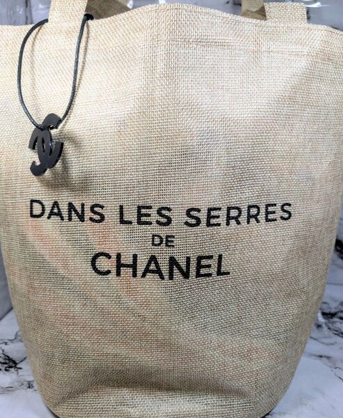 ノベルティ ☆ CHANEL 非売品 リネントート バッグ 麻 エコバッグ
