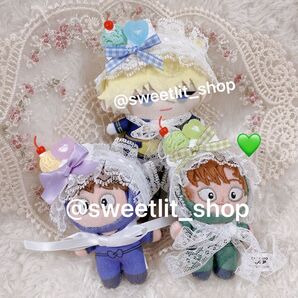 ほわぬい ヘッドドレス *アイスクリームパフェ×グリーン*②