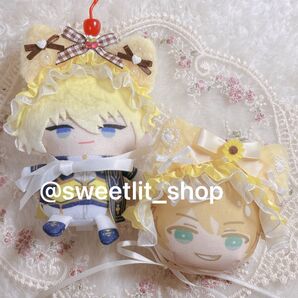 おまんじゅう ヘッドドレス *イエローねこみみセット*