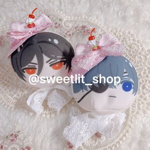 おまんじゅう ヘッドドレス *ピンクハット×さくらんぼホイップ*