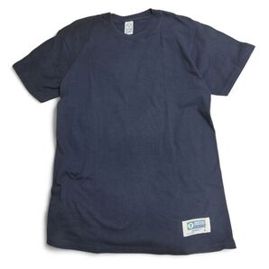 90s 90年代 00s 00年代 初期 USA製生地 ディスカス DISCUS 無地 プレーン Tシャツ L 紺 ネイビー