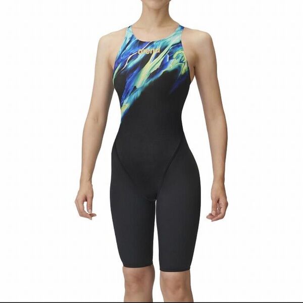 【新品】アリーナ 競泳水着 レディース L ハーフスパッツ FINA承認 女子 arena 女性