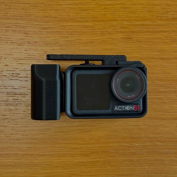 【3Dプリンター製】DJI Osmo Action 5・4用ストリート撮影キット