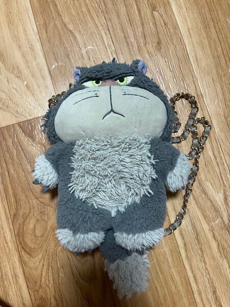 ルシファー ディズニー Disney ぬいぐるみ マスコット 肩掛けポーチ ポーチ ぬいぐるみポーチ
