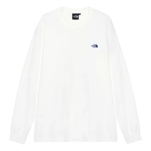 新品 ノースフェイス ロングスリーブ ヌプシコットンティー サイズL ロンT