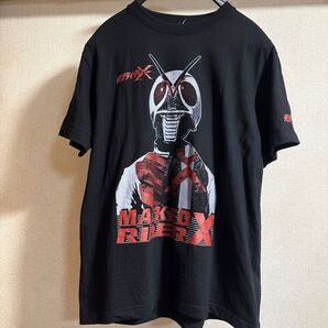 norusorumania仮面ライダーX 黒 半袖Tシャツ Tシャツ