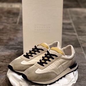 【新品同様/極美品】Maison Margiela メゾンマルジェラ レトロランナー スニーカーsize41(26cm前後)レザー
