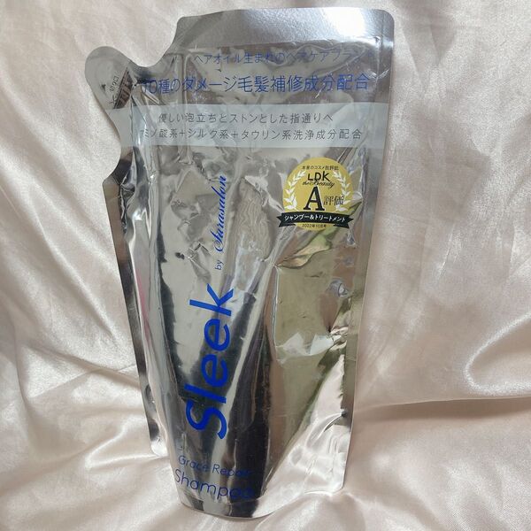 Sleek by Shirasalon スリークグレースリペアシャンプー詰め替え カームグリーンの香り 340ml