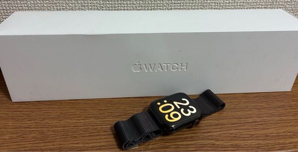 【美品】Apple Watch series 5 44mm space black stainless steel