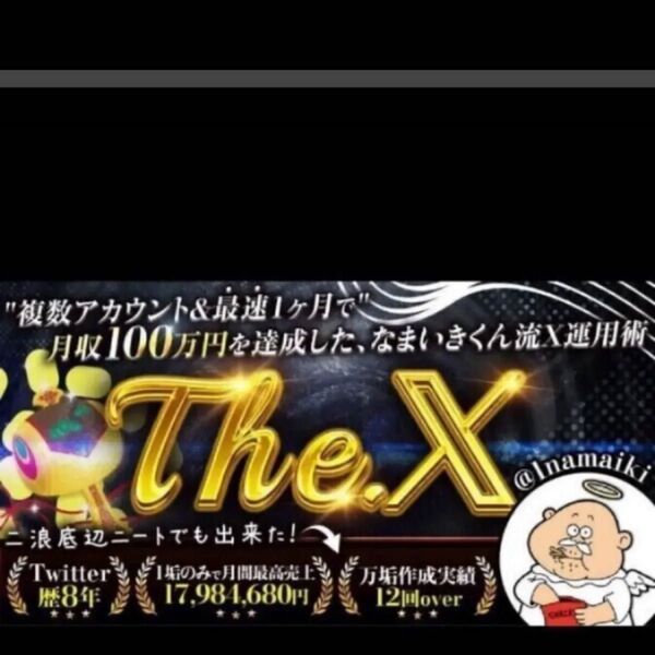 The. X 】 複数アカウント&最短1ヶ月で月収100万円を達成した、なまいきくん流X運用術