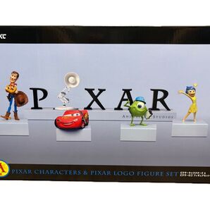 Happyくじ PIXAR 2025 A賞 ピクサーキャラクターズ&ピクサーロゴ フィギュア