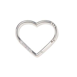 HUMAN MADE Heart Carabiner "Silver" ヒューマンメイド ハート カラビナ キーホルダー シルバー