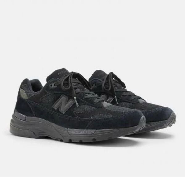 New Balance 992 トリプルブラック 2025 ニューバランス スニーカー 28
