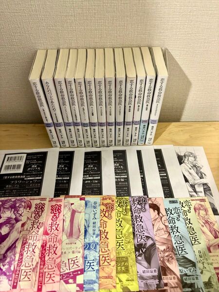セットB●春原いずみ●恋する救命救急医 シリーズ13巻 3200円ペーパー付●講談社文庫