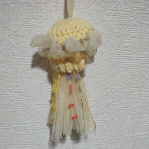 クラゲのチャーム ハンドメイド