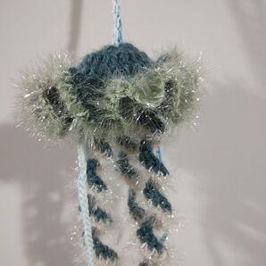 クラゲチャーム ハンドメイド