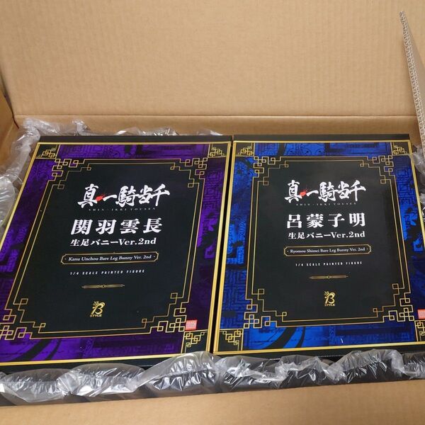 真・一騎当千 関羽雲長&呂蒙子明 生足バニーVer.2nd フィギュア 2体セット