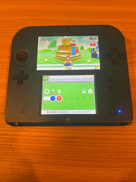 Nintendo 2DS ニンテンドー 2DS 本体 マリオ3Dランド付き ブルー