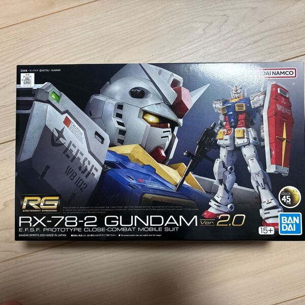 バンダイ BANDAI RG ガンダム Ver2.0 ガンプラ プラモデル