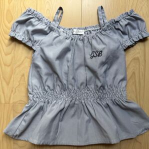 トップス Material Blue 140