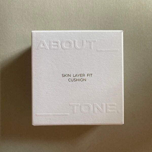 新商品 ABOUT__TONE. アバウトトーン スキンレイヤーフィットクッション 19 FAIR 13g 韓国コスメ