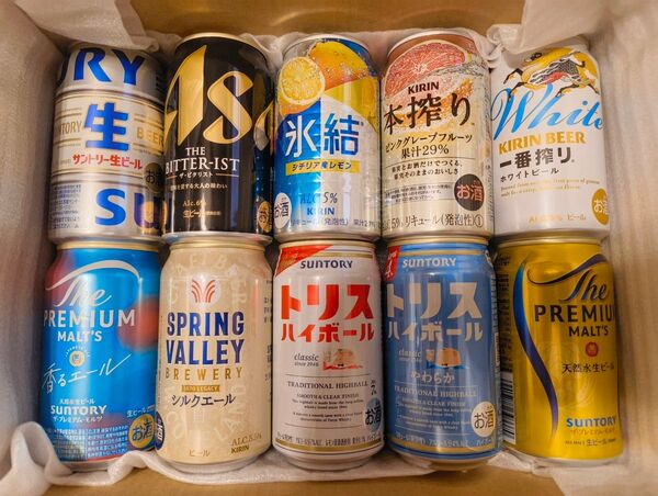 ビール チューハイ ハイボール