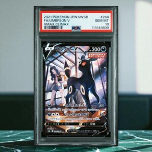 PSA10 ブラッキーV CSR VMAXクライマックス収録(244/184)