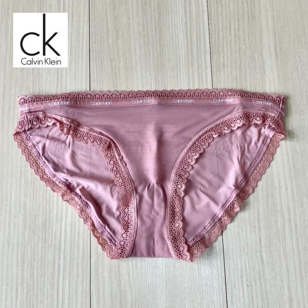カルバンクライン マイクロファイバー レース ビキニ ショーツ XS レディース 下着 Calvin Klein 女性