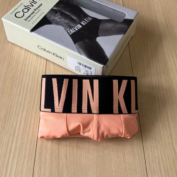 カルバンクライン INTENSE POWER マイクロファイバー ローライズ S ボクサーブリーフ CALVIN KLEIN 男性