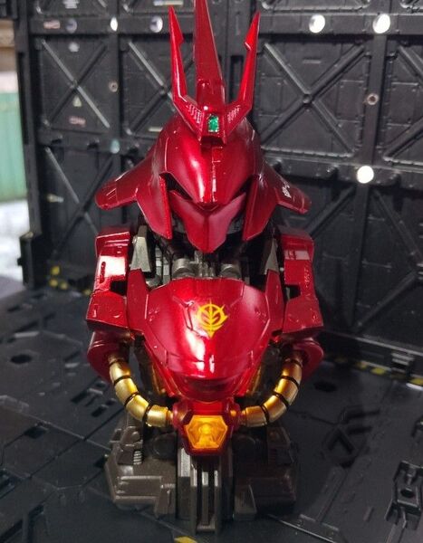 【キャンディ塗装】ガンダム MSメカニカルバスト07 サザビー 外装&内部