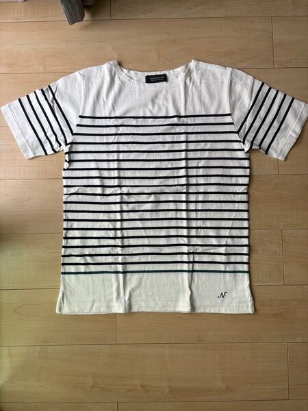 【未使用に近い】nano universe Tシャツ Lサイズ ボーダー