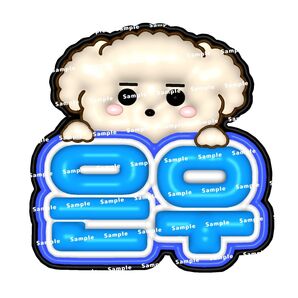チャウヌ ぷっくりネームボード astro アストロ ネムボ オーダー