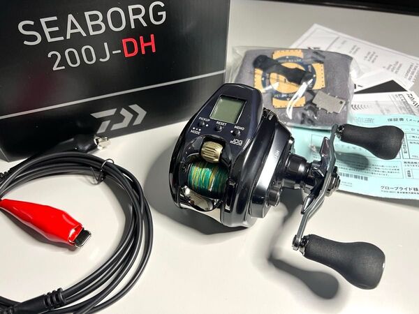 ★ 新品未使用 ダイワ 22 シーボーグ 200J-DH & 新品PE2号付 ★