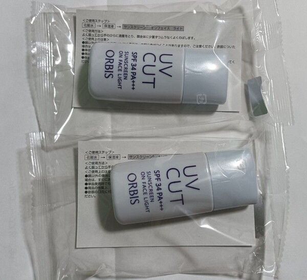 オルビス UVカット サンスクリーン オンフェイスライト さっぱりタイプ 28mL×2本