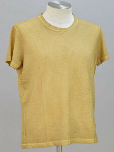 カポビアンコ CAPOBIANCO 半袖　Tシャツ/カットソー 無地 46サイズ ベージュ イタリア製 メンズ F-M9959