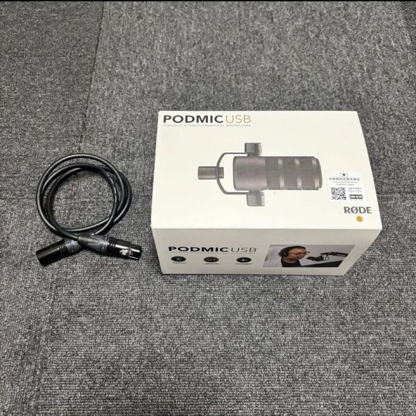 RODE PODMIC USB モガミXLR1mケーブル