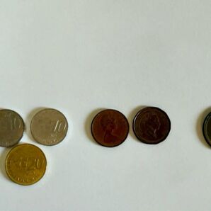 外国通貨3国 硬貨セット マレーシア カナダ 韓国 外貨 コイン 硬貨 海外 コレクション